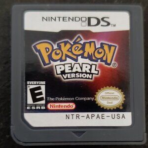 Pokemon Pearl Video Game Nintendo DS